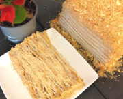 Gâteau Napoléon facile à la crème de pommes - Recette en vidéo