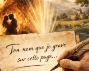 Ton nom que je grave sur cette page