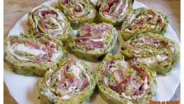Roulé à la courgette