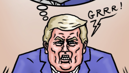 Kamala Harris fait un câlin à Joe Biden