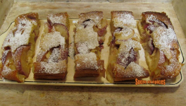 Clafoutis nectarines-amandes
