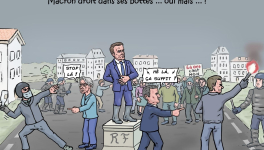 Macron droit dans ses bottes