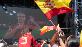 La selección española, campeona del mundo del deporte “rey”