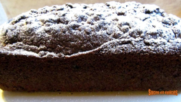 Cake à la banane avec des pépites de chocolat