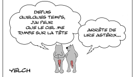 Le rat qui lisait trop Astérix