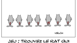 Trouvez le rat qui vient de Fukushima