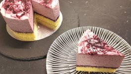 Gâteau mousse aux myrtilles - Recette en vidéo 