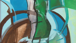 Peintures au fil du temps - L'ombre invisible - 1990