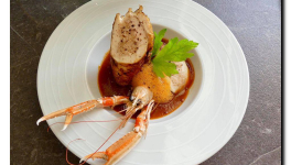 Ballotines de volailles aux langoustines