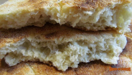 Pain Matlouh sans pétrissage au blender