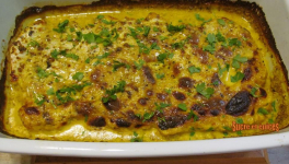 Aiguillettes de poulet au four à la crème et aux épices