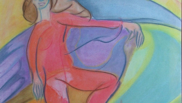 La virevolte - peinture au fil du temps - 2001 