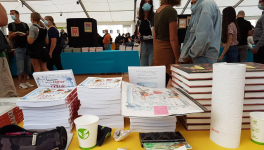 le ptit coeur de retour du festival de Nancymerci aux editions paquet et à la librairie la parenthèse à Nancy (Stephane, Benjamin &amp; Cécile) @laparenthese54A venir le 