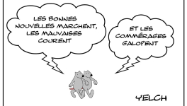 Good news , bad news and gossip