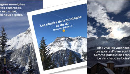 🏔 Les plaisirs de la montagne et du ski 🎿