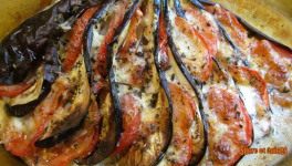 Evantail d'aubergine