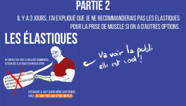 Les élastiques partie 2