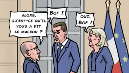 Macron reçoit les partis politiques