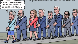 le gouvernement en ordre de marche