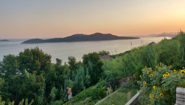 Coucher de soleil en Croatie