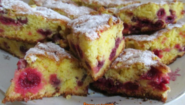 Gâteau facile aux griottes ou cerises