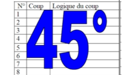 45° diagosudoku, avec la solution du quarante-quatrième