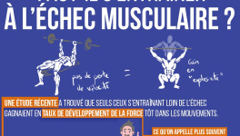 En tant qu'athlète faut-il s'entraîner à l'échec musculaire ?
