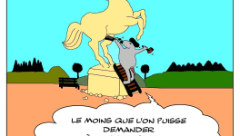 Le rat qui sculptait en citant Salvador Dali