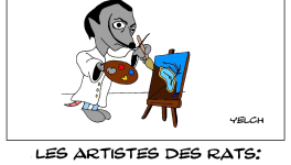 les artistes des rats : Salvador Dali