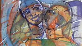 Peintures Au Fil Du Temps - La séduction - 1999