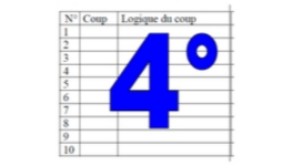 4° diagosudoku, avec la solution du troisième