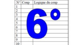 6° diagosudoku, avec la solution du cinquième