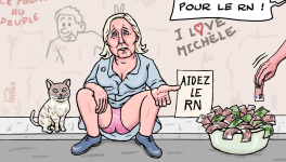 la course aux parrainages pour Marine Le Pen