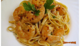 Pâtes aux crevettes Bang Bang