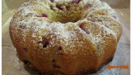 Quatre-quarts breton aux framboises