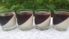 Panna cotta vanille et fleurs d'hibiscus - Recette en vidéo 
