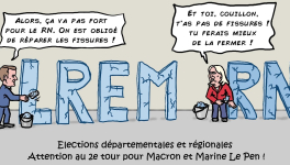 des élections à haut risque pour Marine Le Pen et Macron