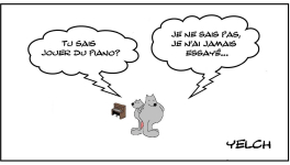 L'essai du piano