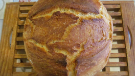 Pain cuit en cocotte - recette facile en vidéo