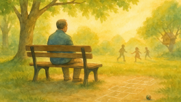 -20- Sur le banc du parc...