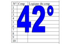 42° diagosudoku, avec la solution du quarante-et-unième