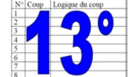 13° diagosudoku, avec la solution du douzième 