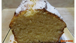 Cake au citron à la semoule