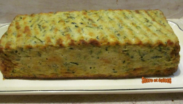 Pain de courgettes au basilic