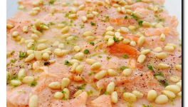 Carpaccio de truite