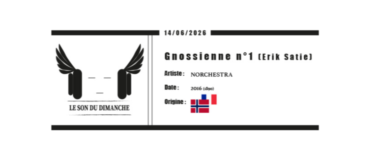 GNOSSIENNE N°1 (Erik Satie) - Norchestra
