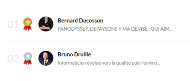 statistiques de lectures, je suis rassuré.