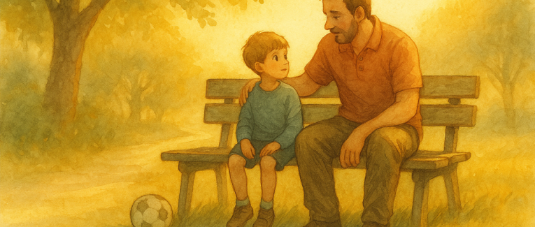 Petit Benoît dit à son papa…