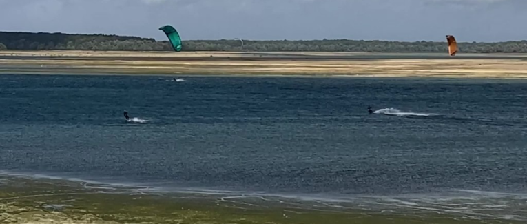 Coup de vent ce week-end sur le lac de la forêt d’Orient - tempête AMY