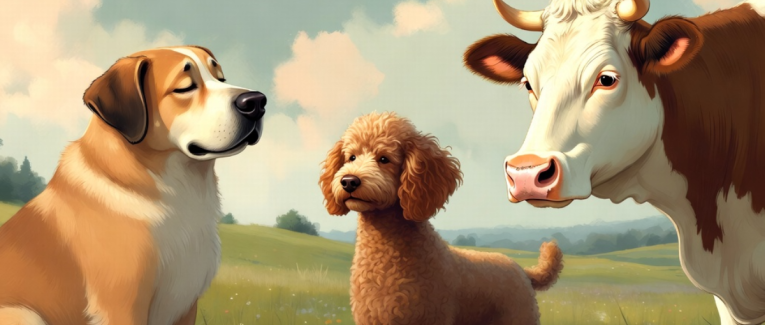 L’histoire du chien aveugle qui ne pouvait pas voir son maître.